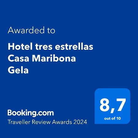 Hotel Tres Estrellas Casa Maribona Gela Hotel 3*